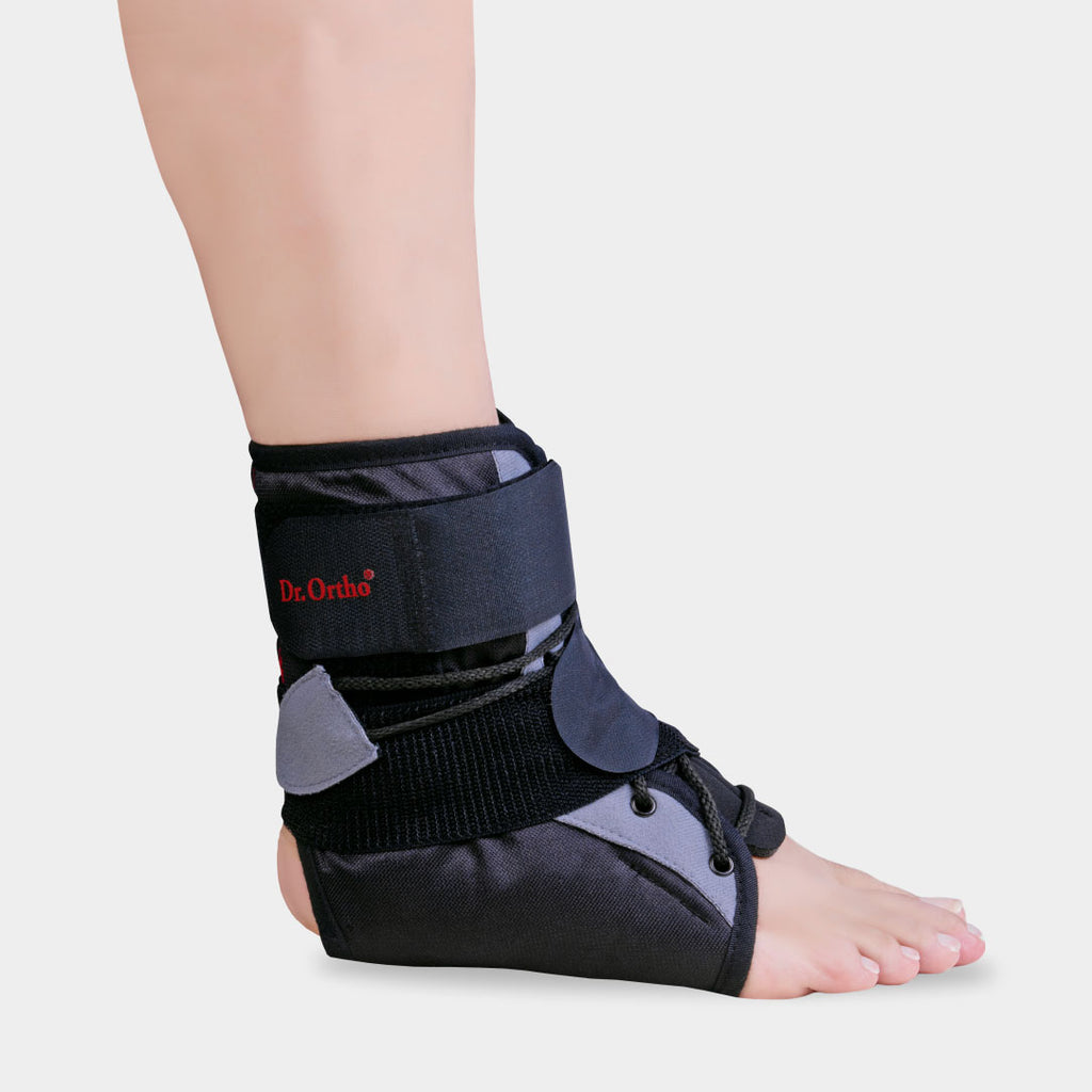 Lace-Up Ankle Brace by Dr. Ortho | Comfortable Support for Ankle ... - Breathable Lace Techniques For Ankle Stability