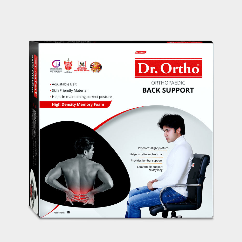 Dr. Ortho Orthopedic Back Support [Memory Foam]