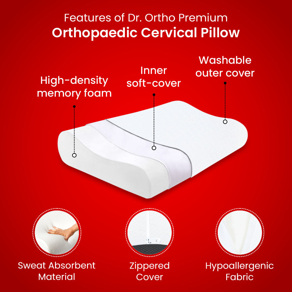 Dr. Ortho Premium Orthopaedic Cervical Pillow Divisa Store