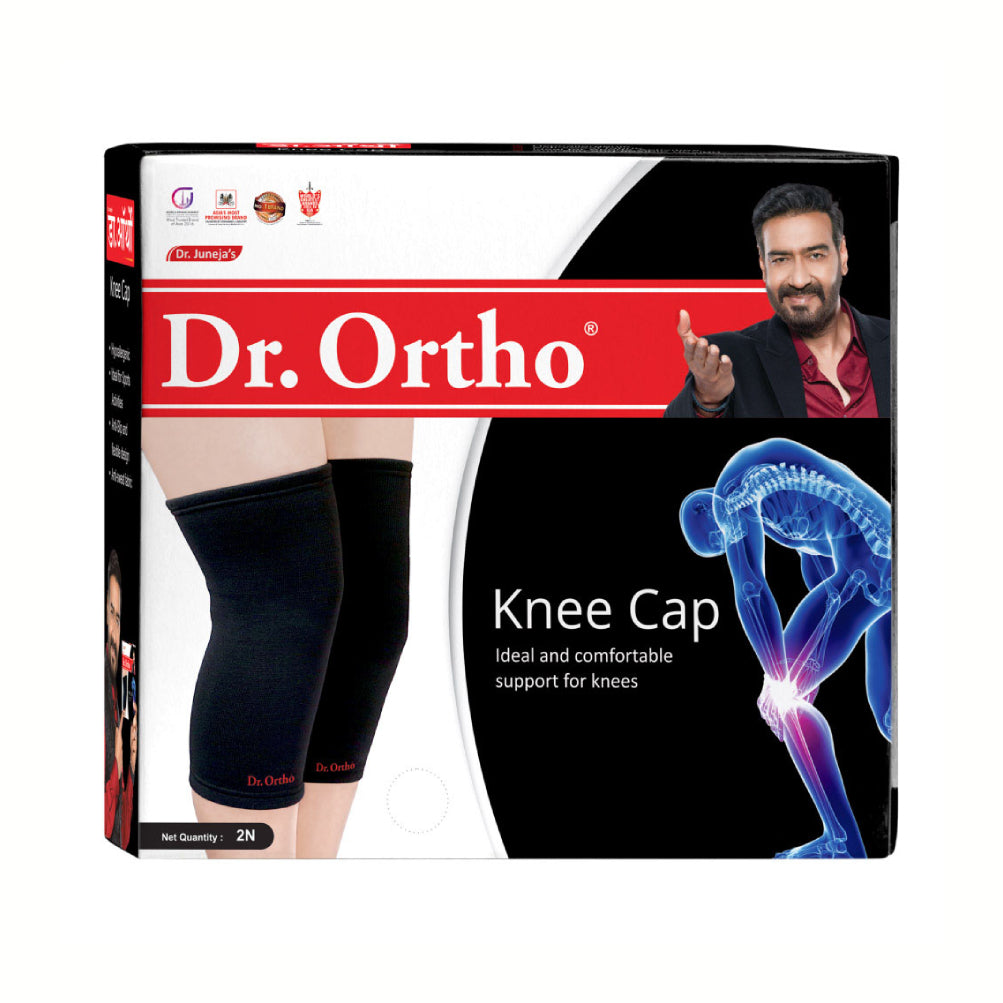 Dr. Ortho Combo to Relieve Knee Discomforts - Knee Cap and Ayurvedic Oil