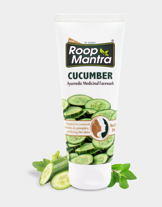 Roop Mantra Ayurvedic Cucumber Face Wash - 50ml