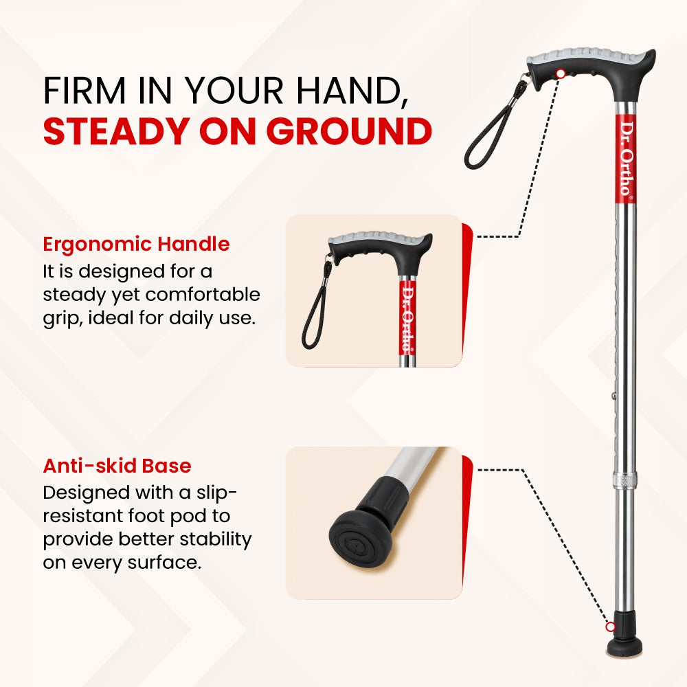 Walking Stick | Adjustable and Durable Support for Mobility – Divisa Store