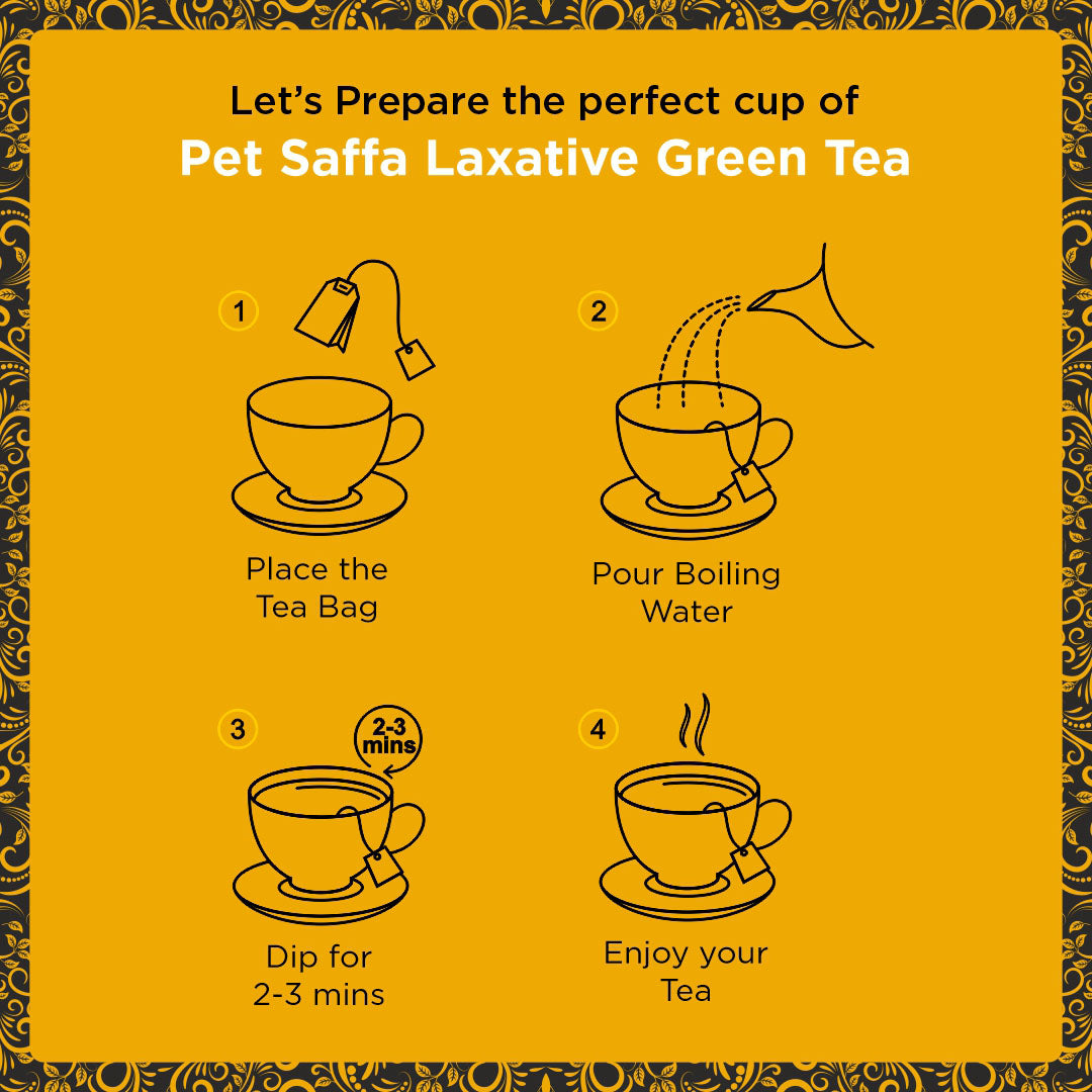 Pet Saffa Laxative Tea Trio
