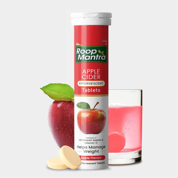 Roop Mantra Apple Cider Effervescent Tablets