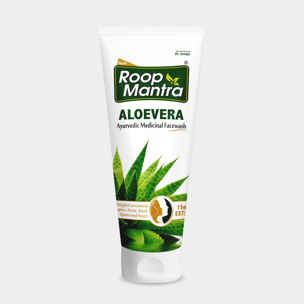 Roop Mantra Ayurvedic Aloe Vera Face Wash - 115ml