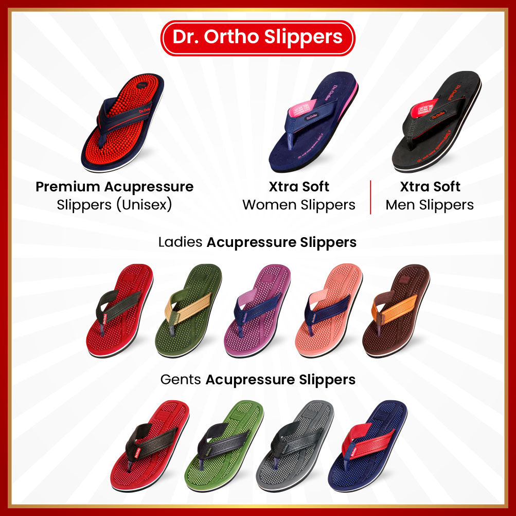 Dr. Ortho Acupressure Slippers Range