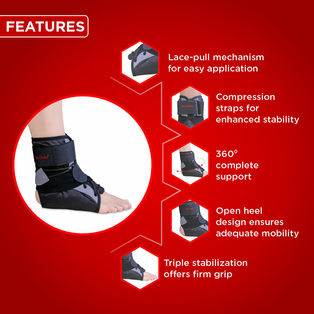 Dr. Ortho Ankle Brace Lace Up