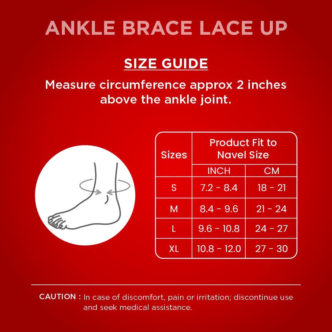 Dr. Ortho Ankle Brace Lace Up