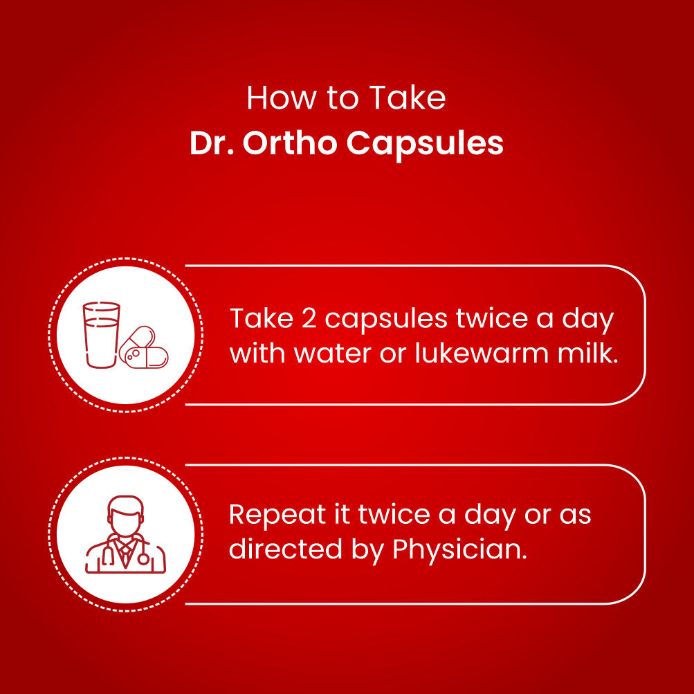 Dr. Ortho Ayurvedic Capsules - 60 Caps