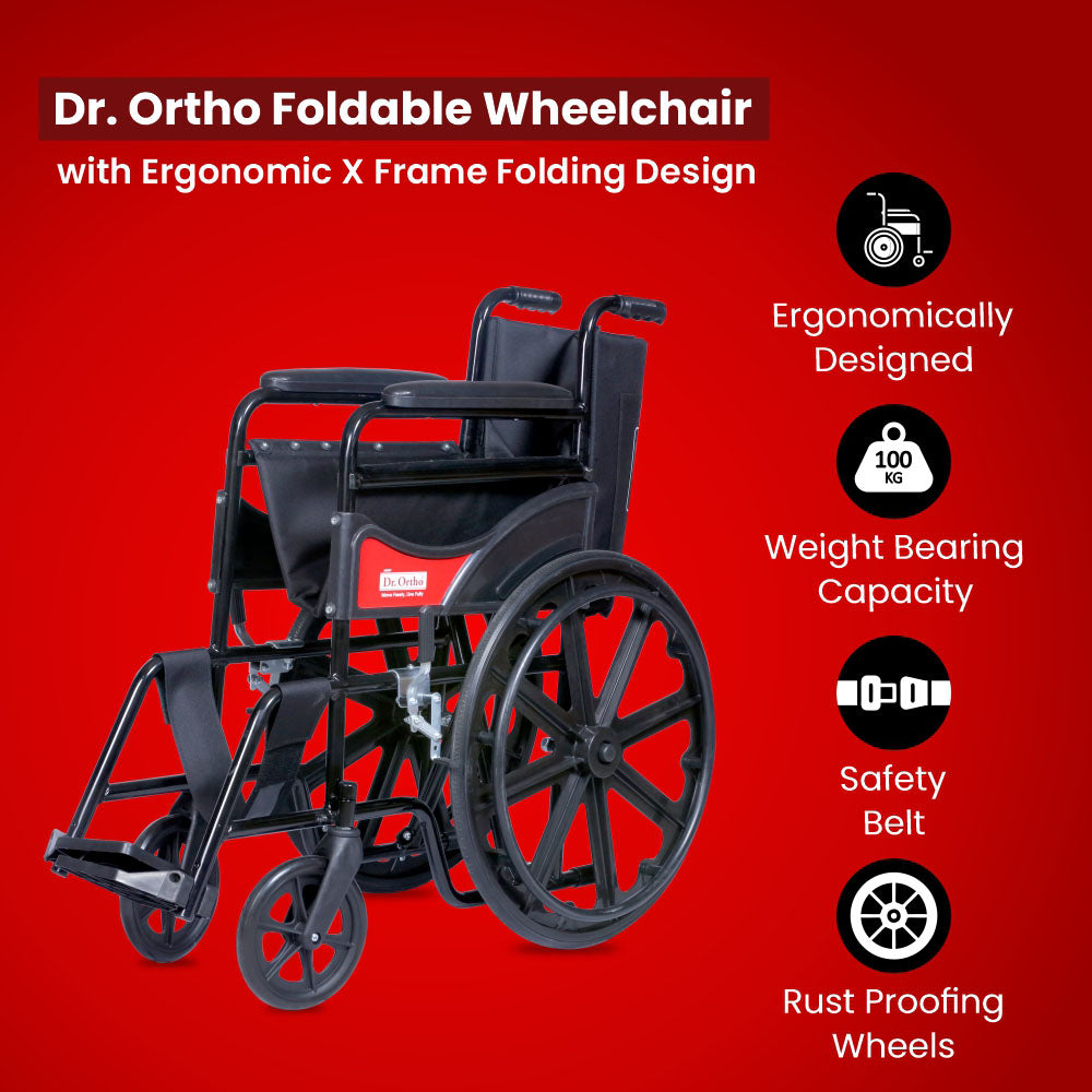 Dr. Ortho Foldable Wheel Chair