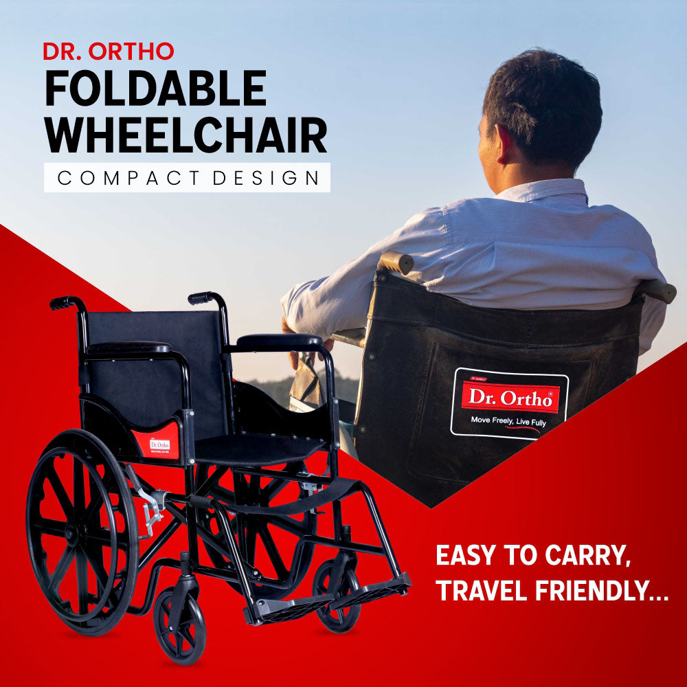 Dr. Ortho Foldable Wheel Chair