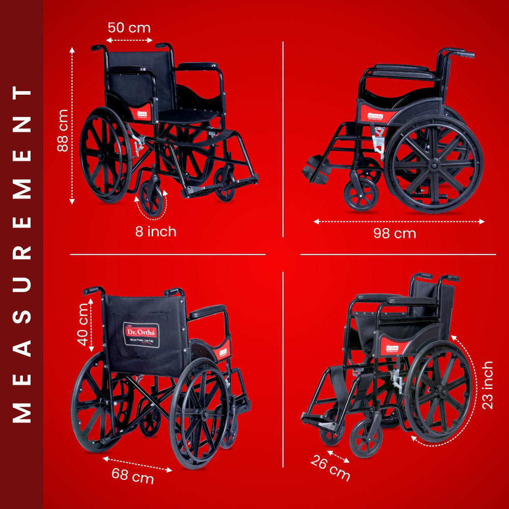 Dr. Ortho Foldable Wheel Chair