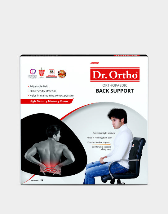 Dr. Ortho Orthopedic Back Support [Memory Foam]