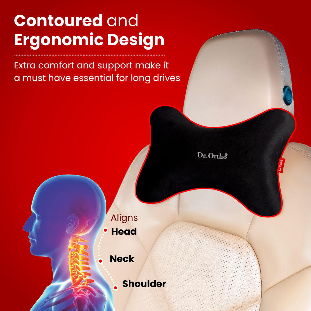 CareFoam Ultimate Memory Foam Car Neck Rest Pillow, Comfortable Rides, Superior Neck Support CareFoam Ultimate Memory Foam Car Neck Rest Pillow, Comfortable Rides, Superior Neck Support