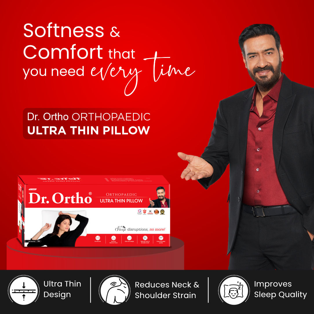 Dr. Ortho Orthopaedic Ultra Thin Pillow