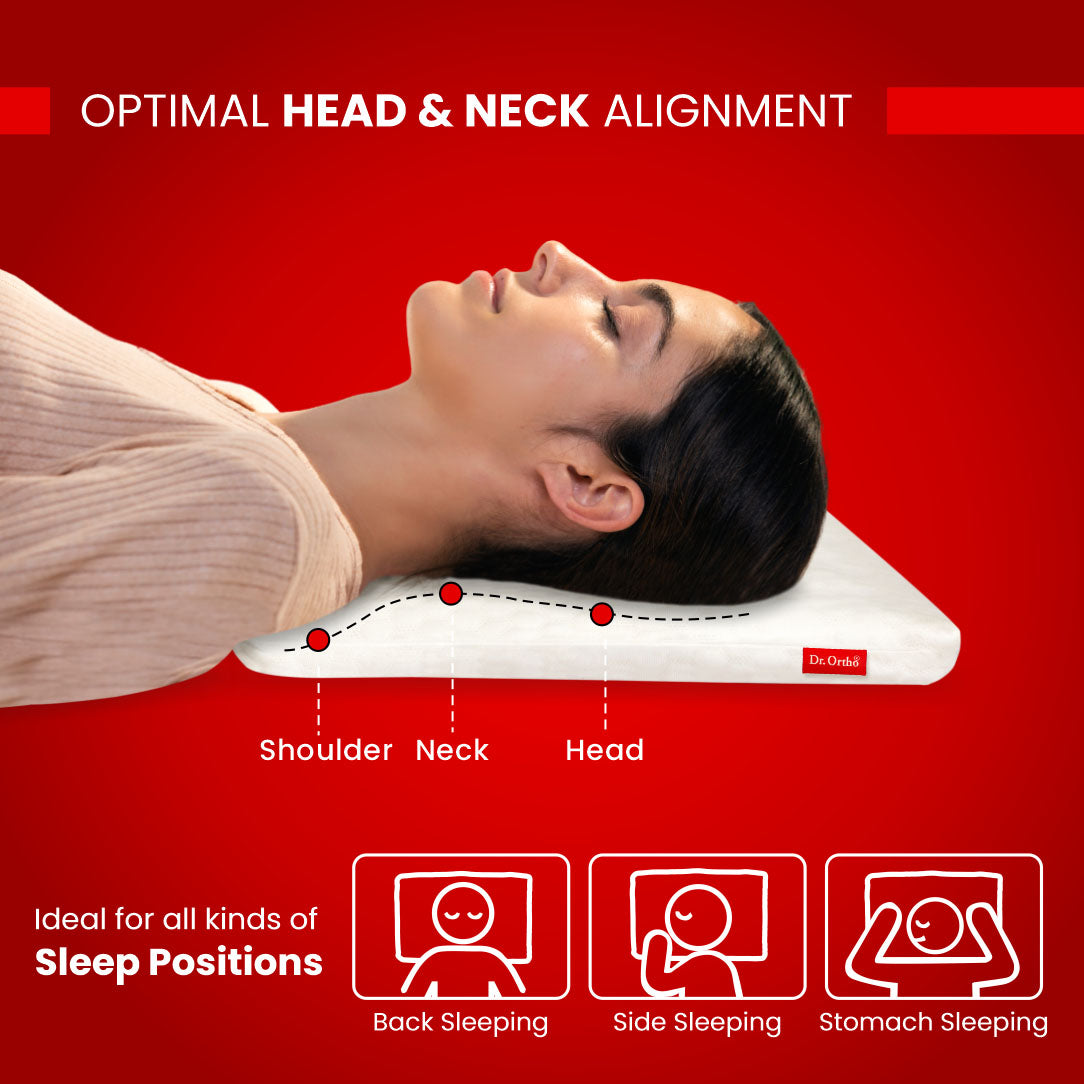 Dr. Ortho Orthopaedic Ultra Thin Pillow