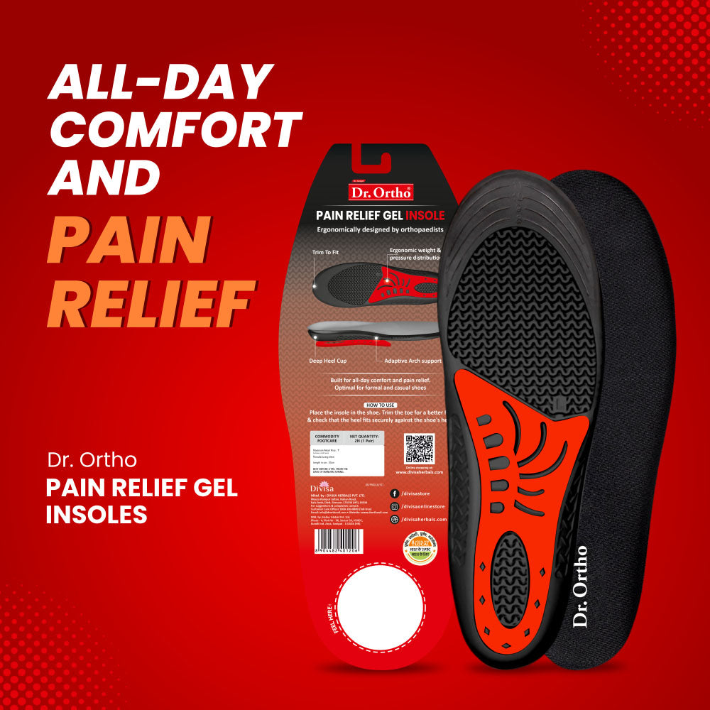 Dr. Ortho Pain Relief Gel Insole