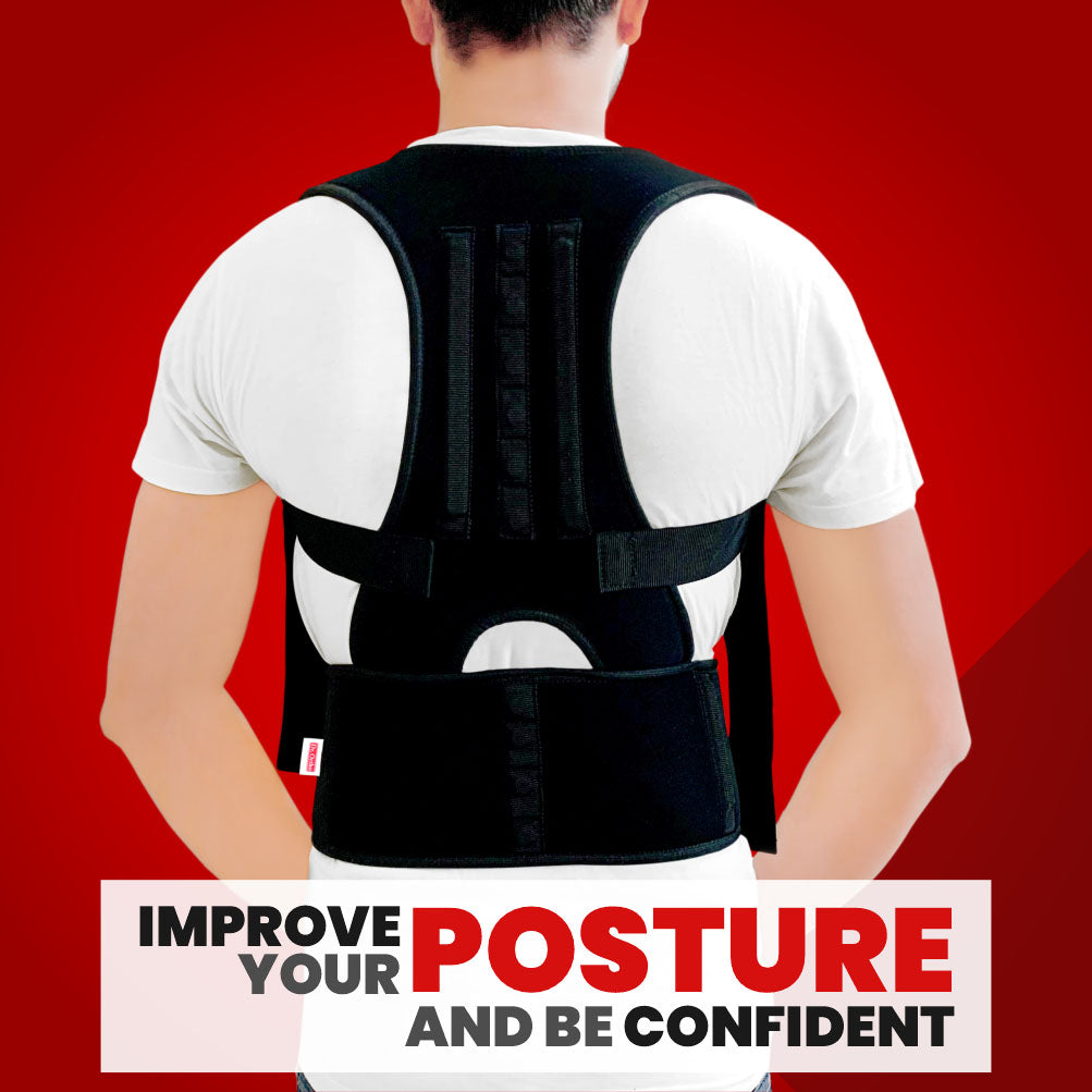back support Cotton Posture Correction Belt, Size: UNIVERSAL at Rs