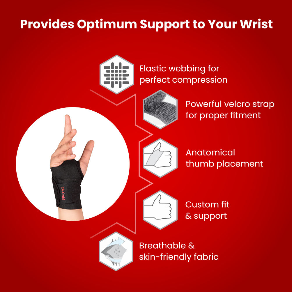 Dr. Ortho Flexi Wrist Brace with Thumb