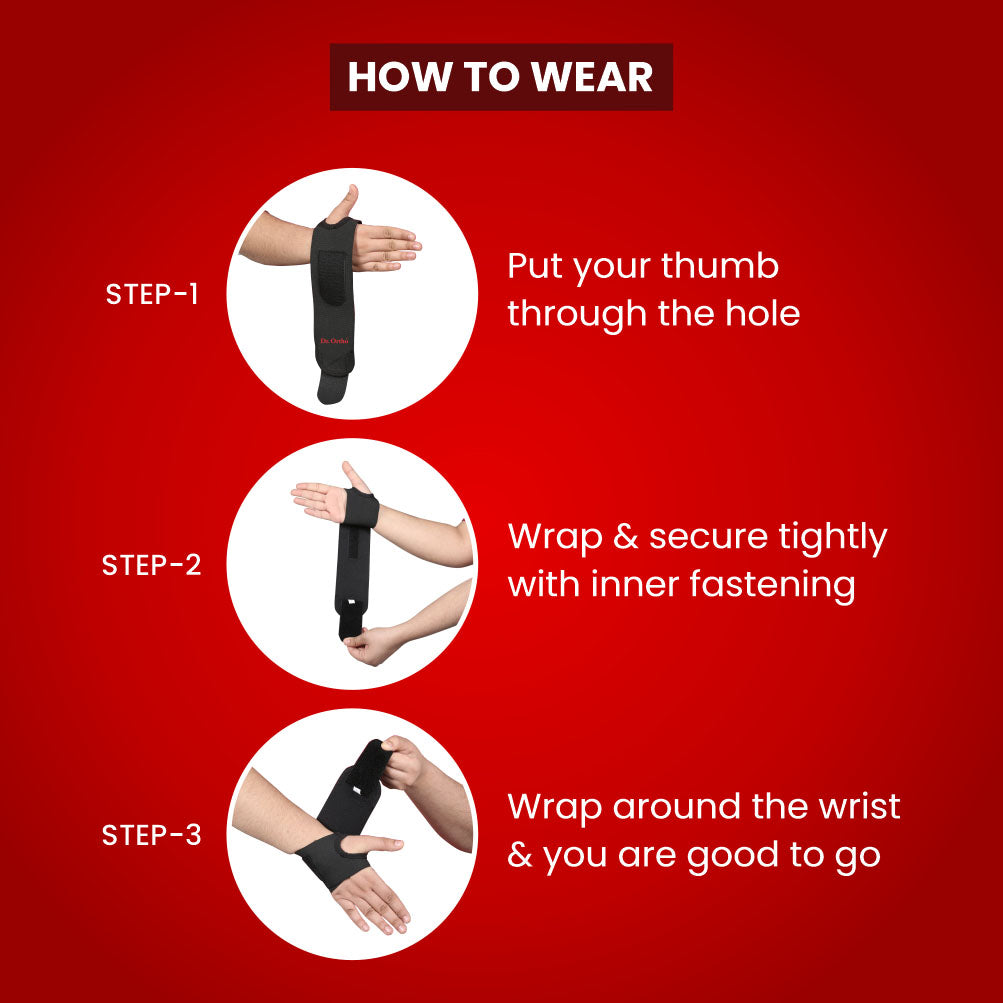 Dr. Ortho Flexi Wrist Brace with Thumb