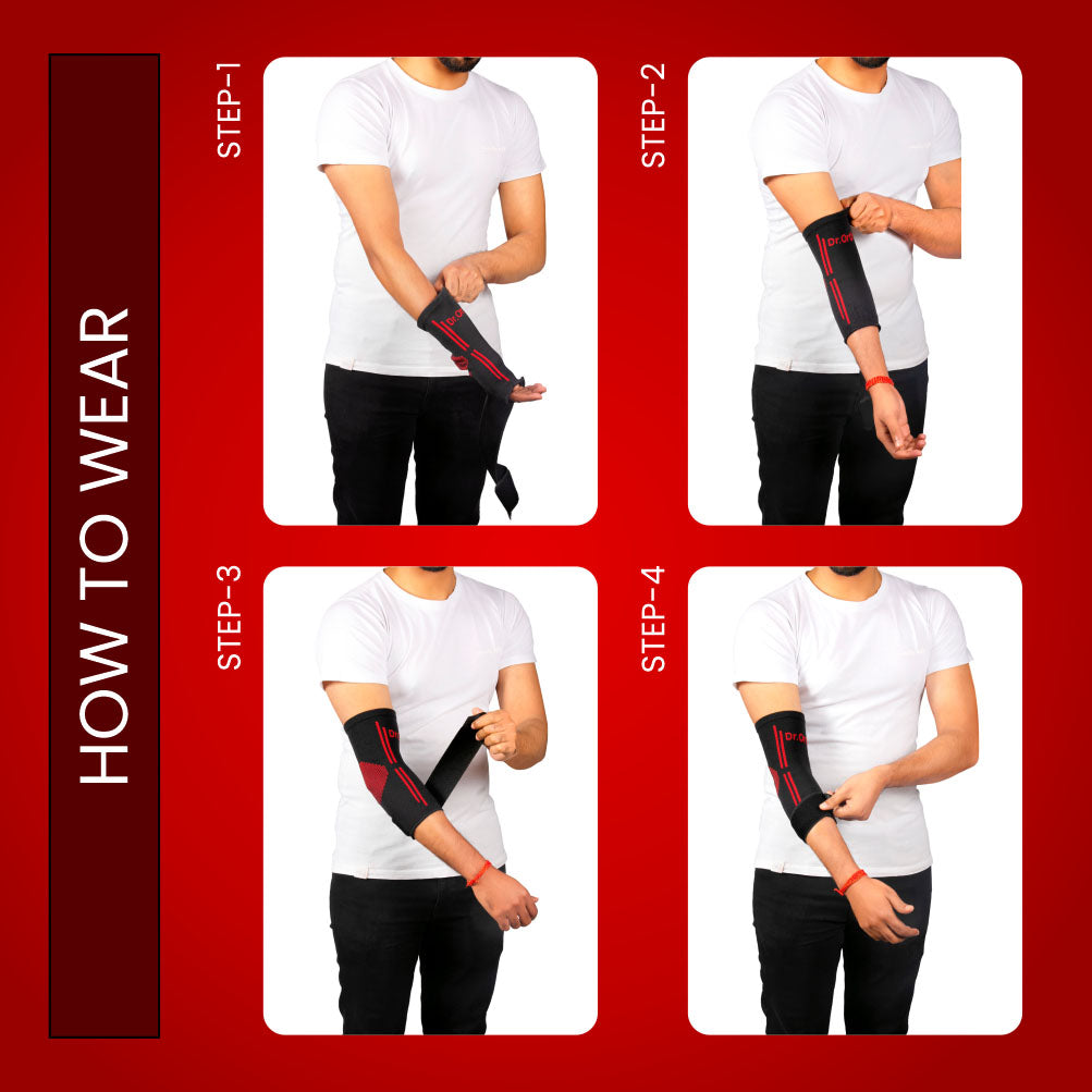 Dr. Ortho Elbow Support With Strap