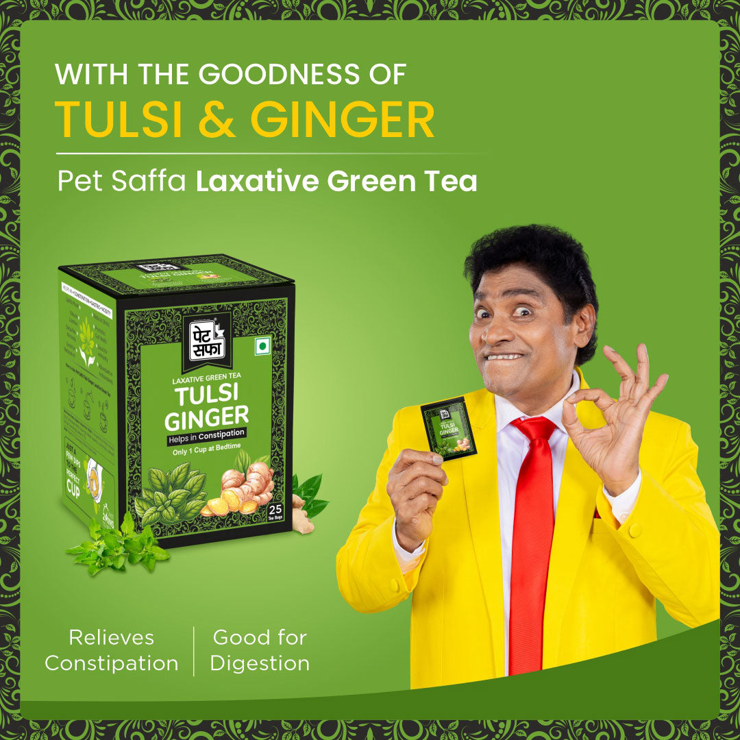 Pet Saffa Tulsi Ginger Laxative Green Tea