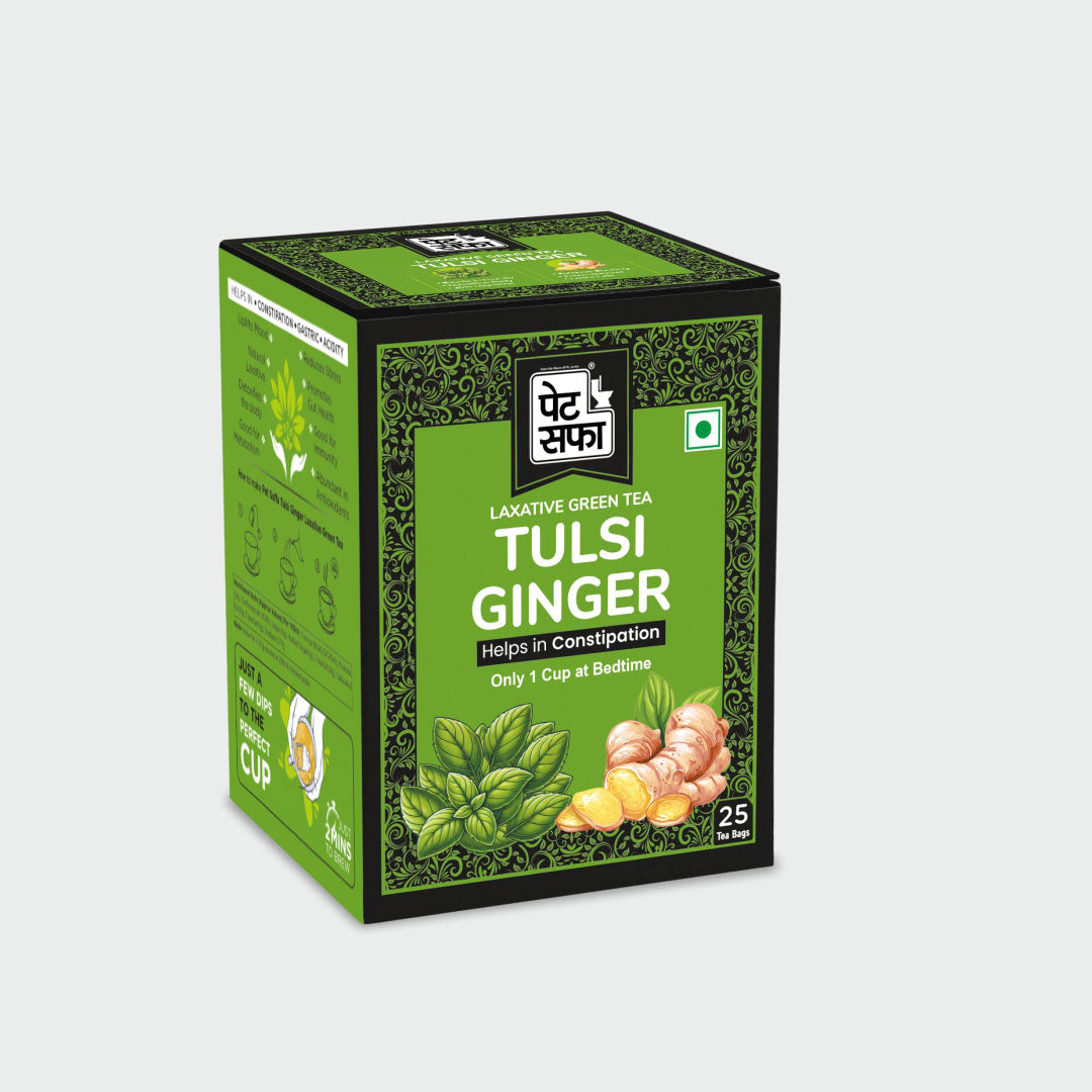 Pet Saffa Tulsi Ginger Laxative Green Tea