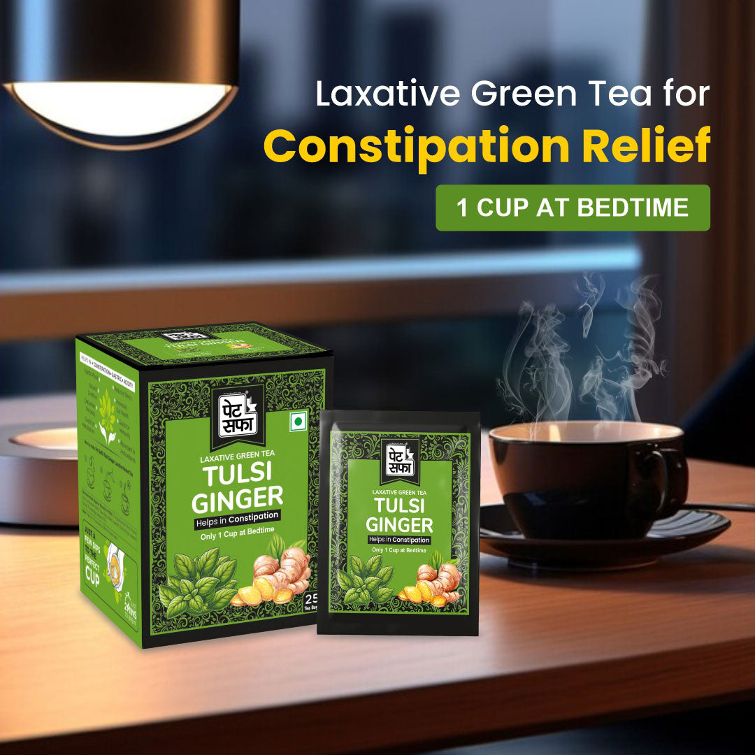 Pet Saffa Tulsi Ginger Laxative Green Tea