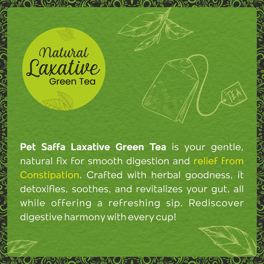 Pet Saffa Tulsi Ginger Laxative Green Tea