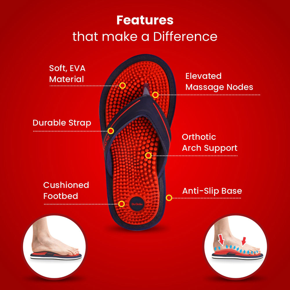 Ortho Premium Acupressure Slippers - Main Image