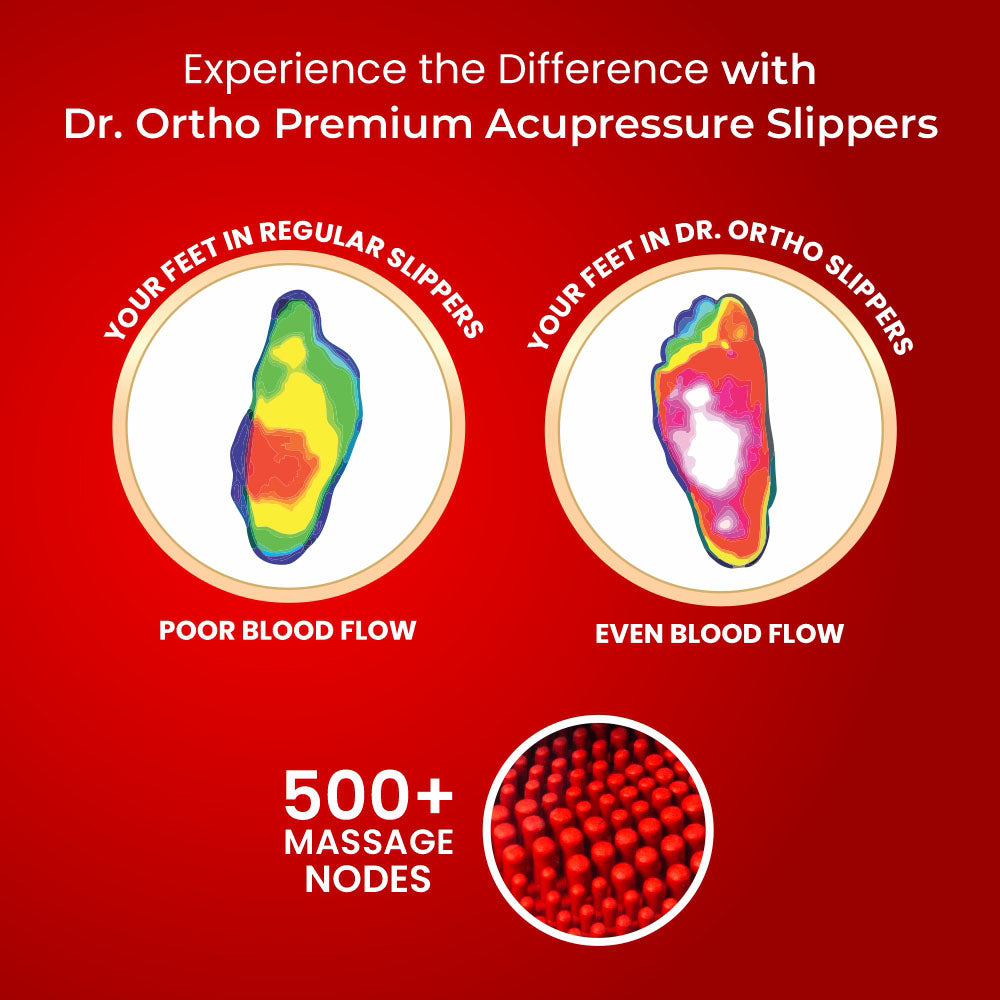 Dr. Ortho Premium Acupressure Slippers
