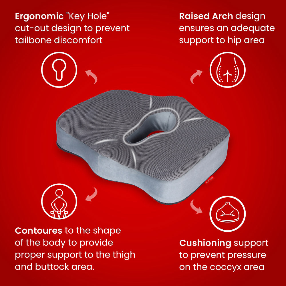 Dr. Ortho Premium Coccyx Seat Cushion