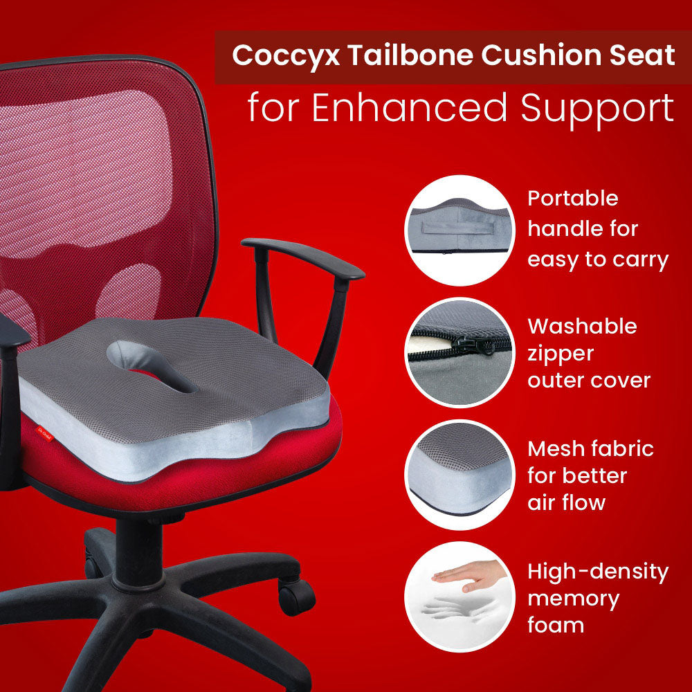 Dr. Ortho Premium Coccyx Seat Cushion