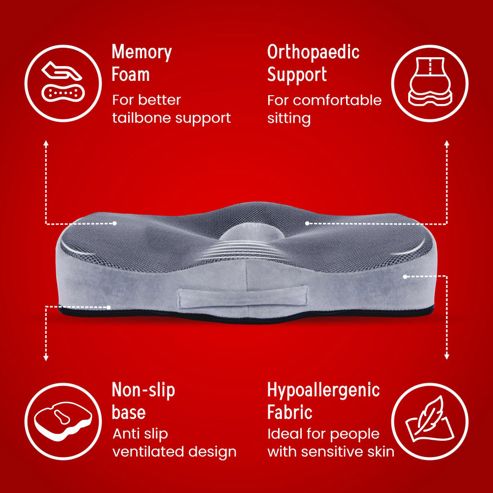 Dr. Ortho Premium Coccyx Seat Cushion