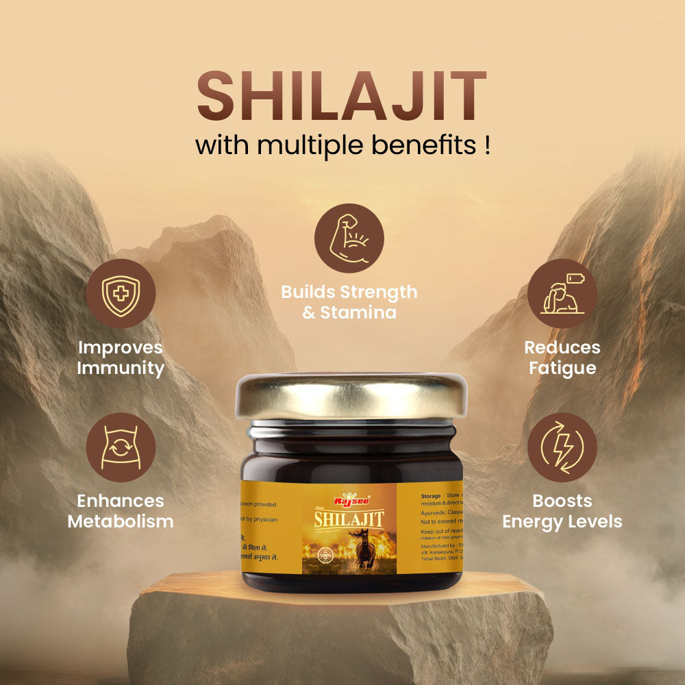 Rajsee Shudh Shilajit - 30g