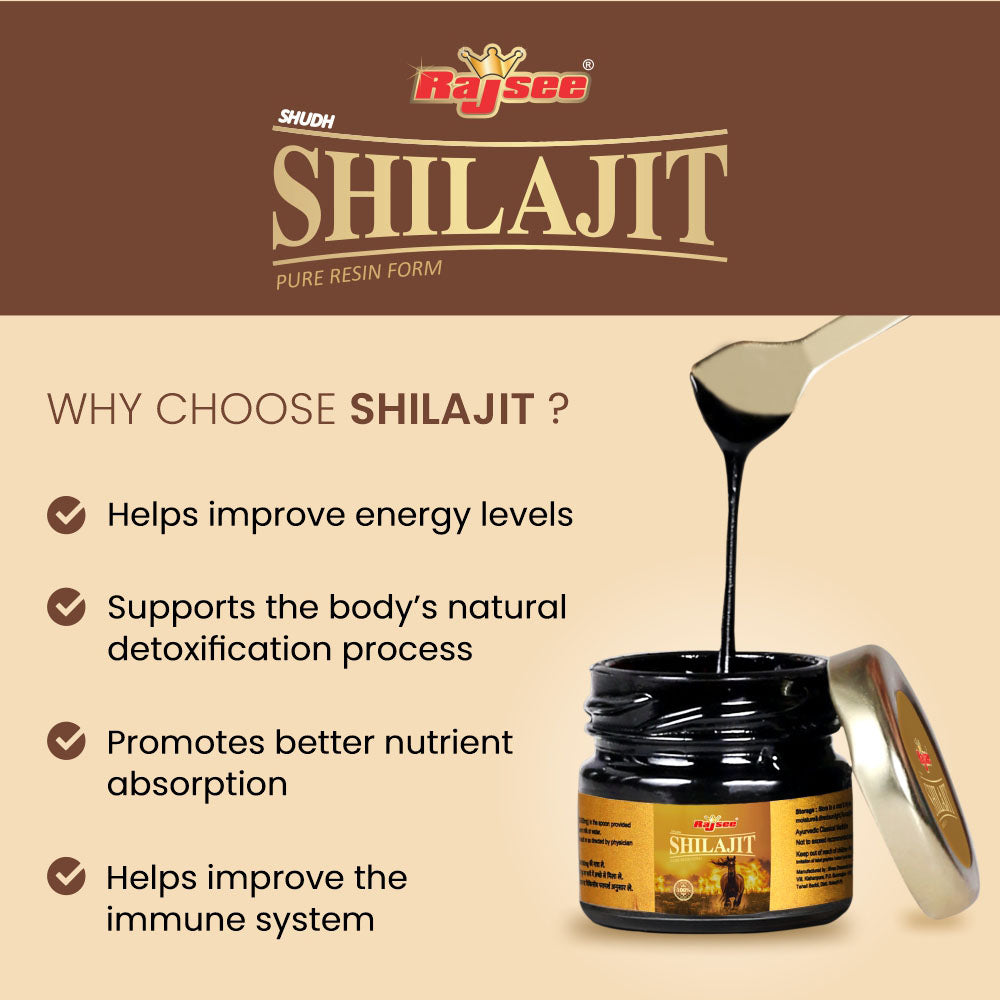 Rajsee Shudh Shilajit - 30g