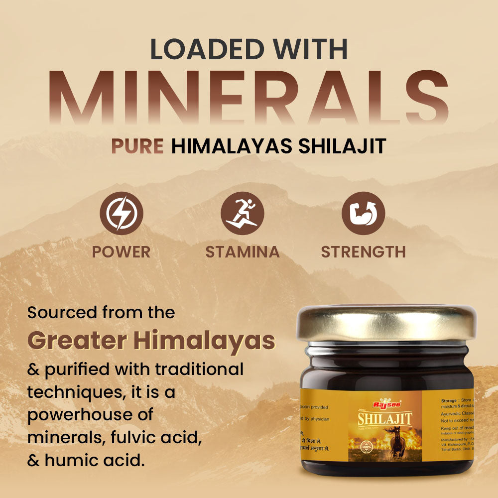 Rajsee Shudh Shilajit - 30g