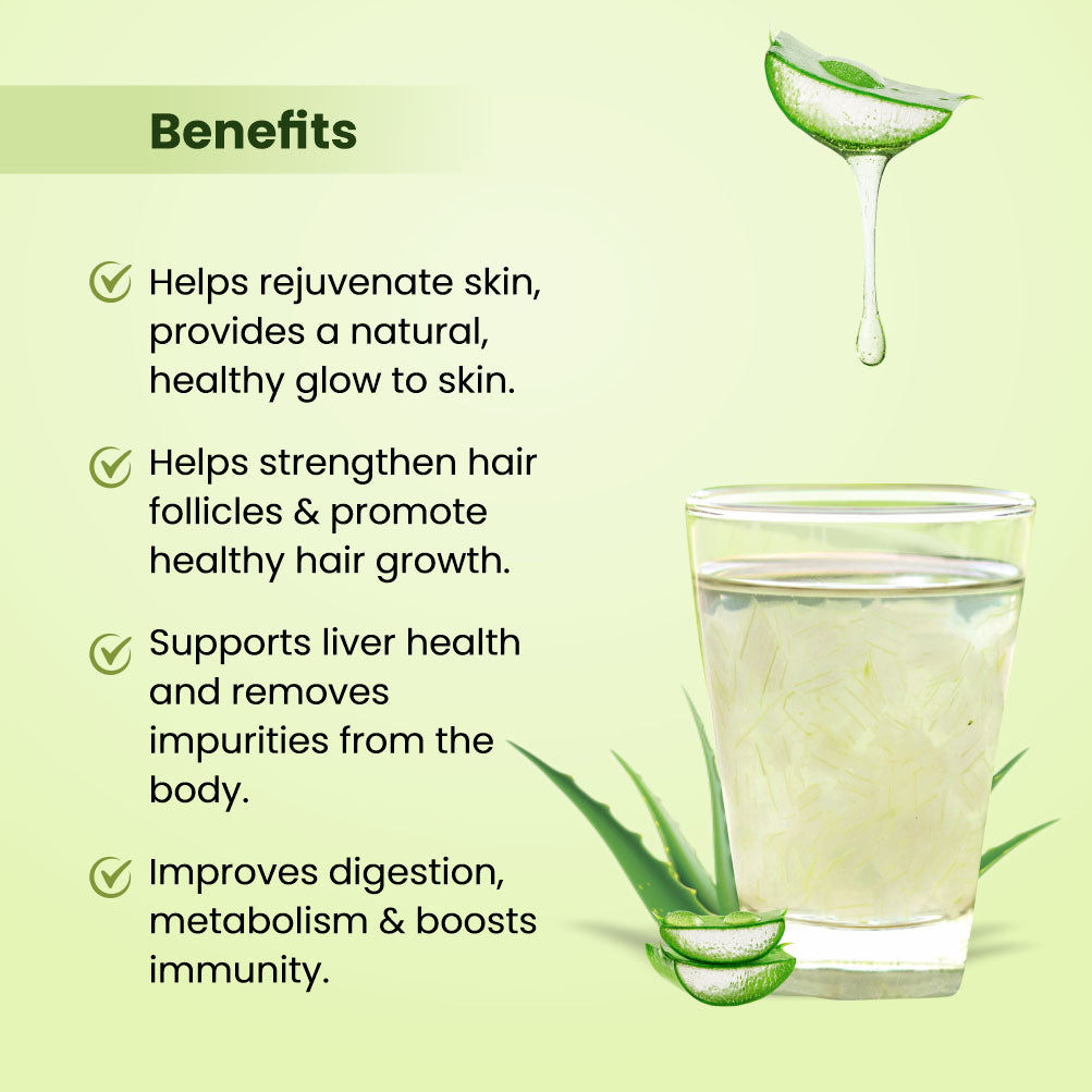 drinking aloe vera plant benefits Aloe Vera Juice with Fiber