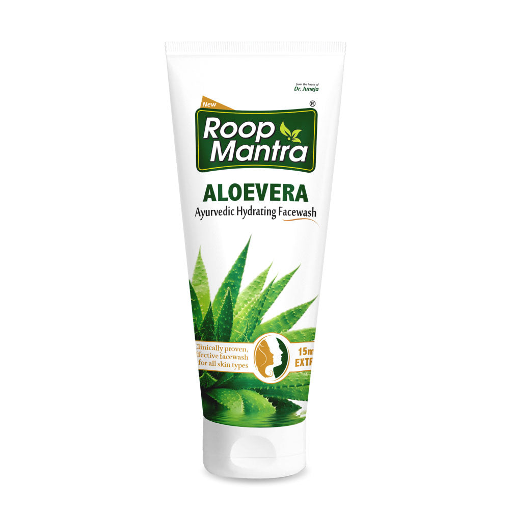 Roop Mantra AloeVera Face Wash 115ml)