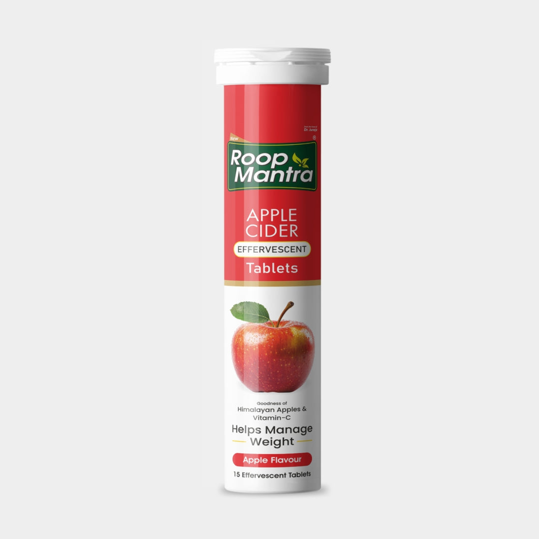 Roop Mantra Apple Cider Effervescent Tablets