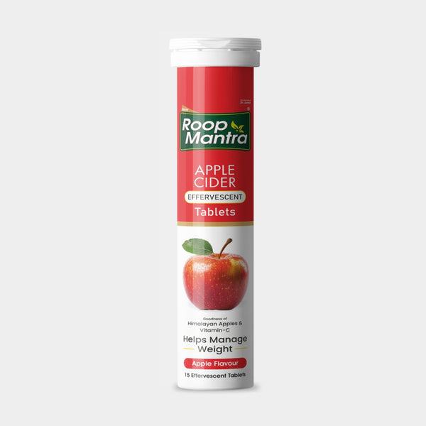 Roop Mantra Apple Cider Effervescent Tablets