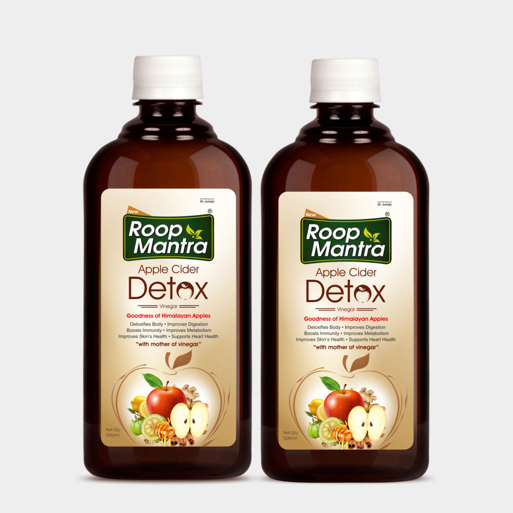 Roop Mantra Apple Cider Vinegar - 500ml (Pack of 2)