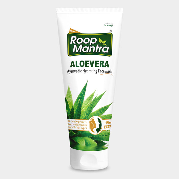 Roop Mantra Ayurvedic Aloe Vera Face Wash - 115ml