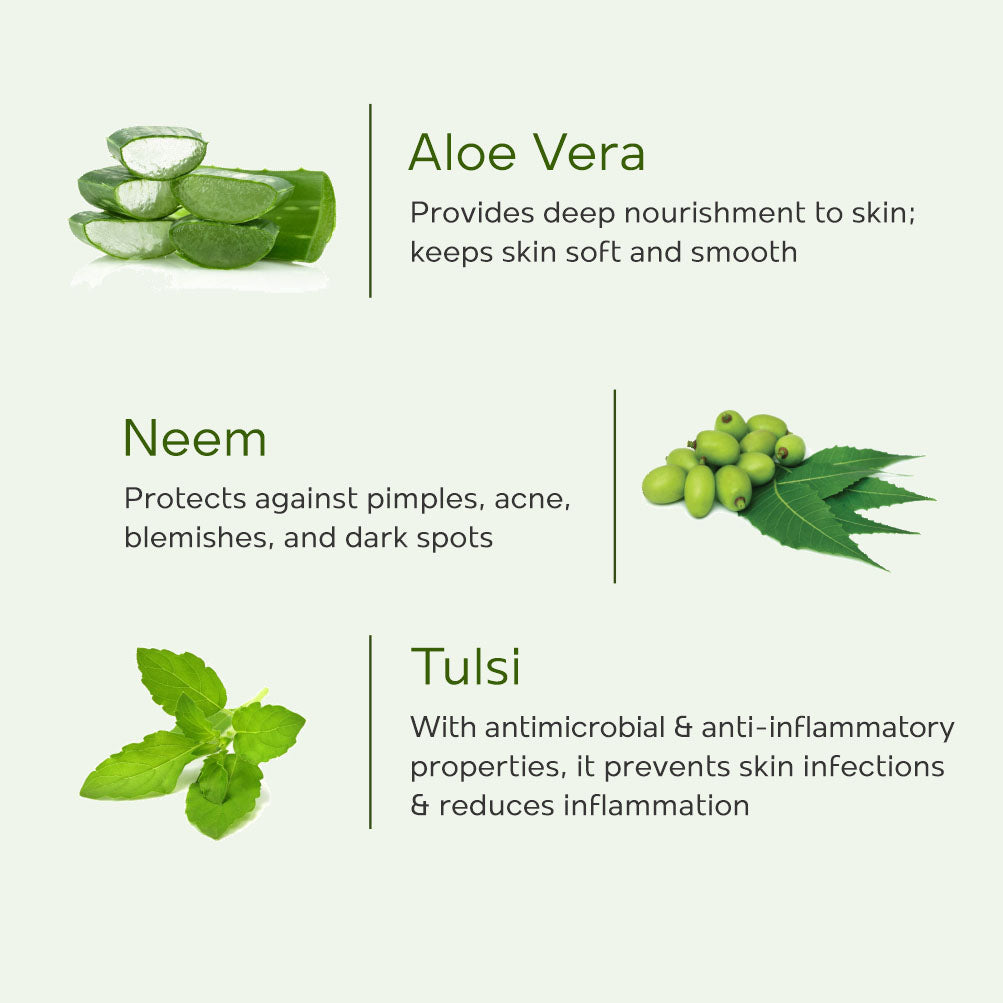 Roop Mantra Ayurvedic Aloe Vera Face Wash - 115ml
