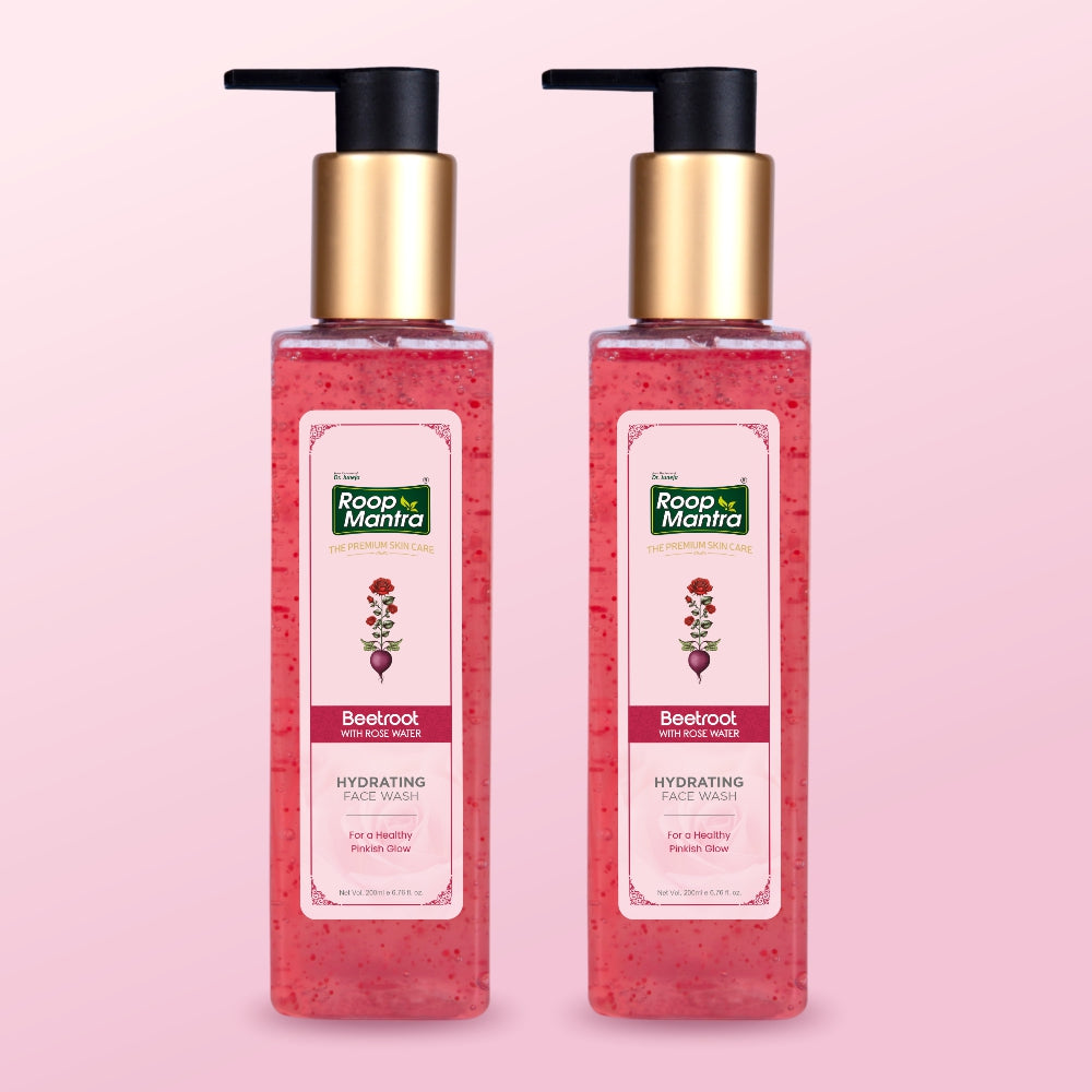 Roop Mantra Beetroot with Rose Water Face Wash - 200ml 