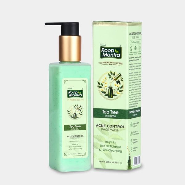 Roop Mantra Tea Tree Acne Control Facewash - 200ml