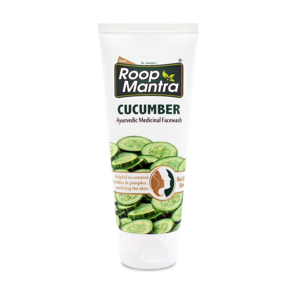 Roop Mantra Ayurvedic Cucumber Face Wash 