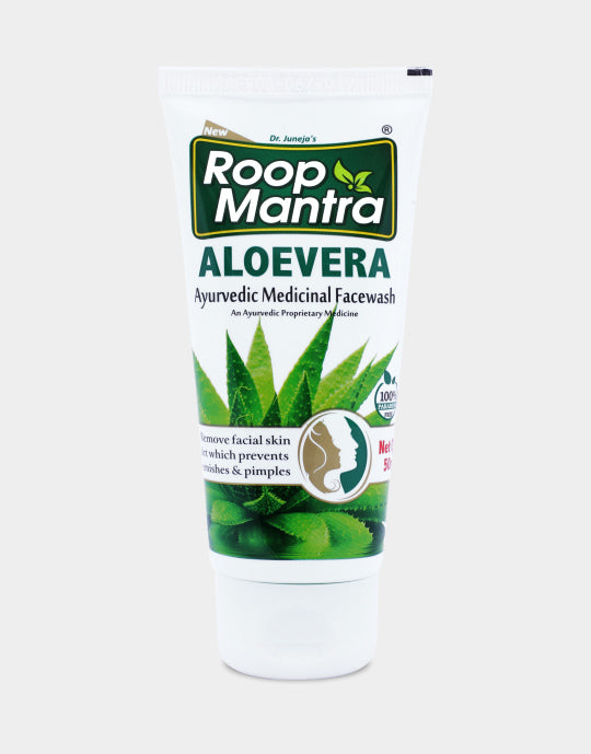 Roop Mantra Ayurvedic Aloe Vera Face Wash - 50ml